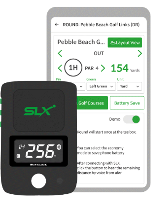 SLX HYBRID MINI LAUNCH MONITOR SwingLogic